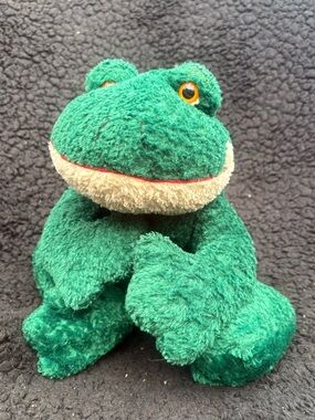 Vintage Russ Berrie Friggles Green Frog